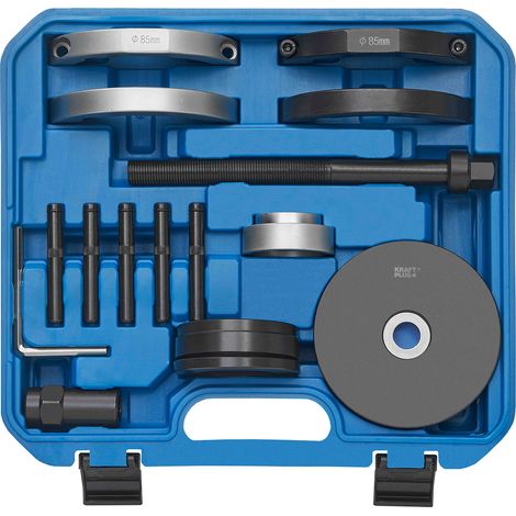 KRAFTPLUS K.267-8285 Radlagerwerkzeug-Satz für Ein- und Ausbau von Radlager-Nabeneinheit Ø 85 mm kompatibel mit VW T5
