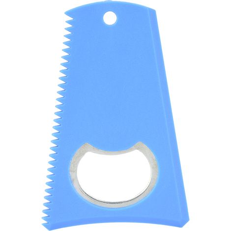 Peigne Grattoir à Cire pour Planche de Surf Portable - Accessoire de Nettoyage Bleu (1/5)