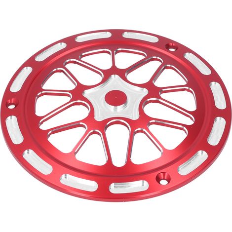 Garde-Protection Radiateur Ventilateur Moto Aluminium Compatible Vespa Sprint Primavera 150 2013-2021 Rouge (1/5)