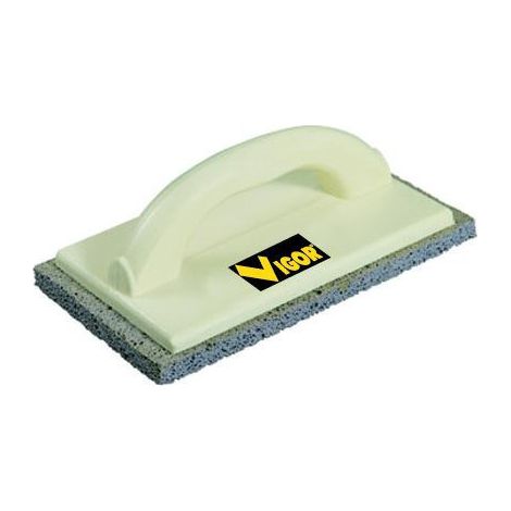 Raspador Vigor de poliuretano, goma blanda, 220x140 mm