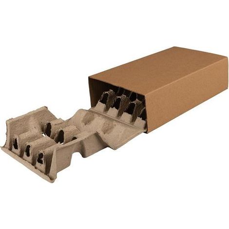 Polsterbox L-BOXeco basic Maße 272x157x70mm Noppenhöhe 35mm TRANSPAK