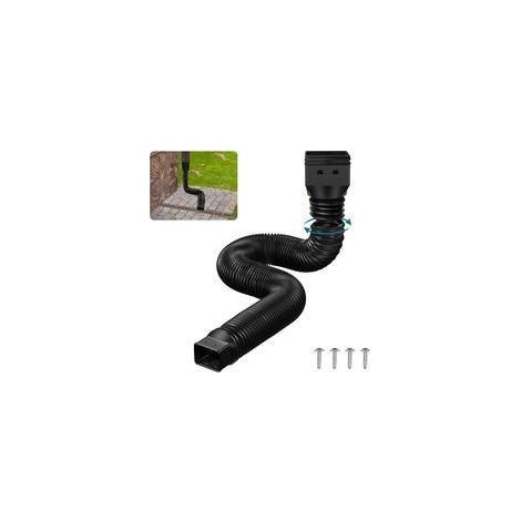 Flexible Dachrinnenverlängerung, dehnbares Abflussrohr 50–147 cm – praktisch und langlebig (1/4)