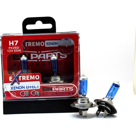 EinParts Halogenlampen H7 12V 5000K Weiß 55W PX26d, 2 Stück (1/5)