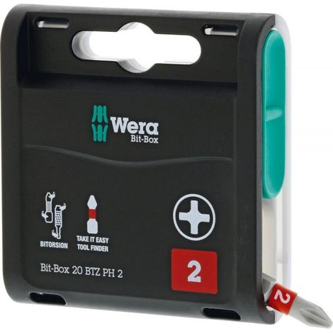 Wera Bit-Box 20 BTZ PH 20 Pezzi (1/5)