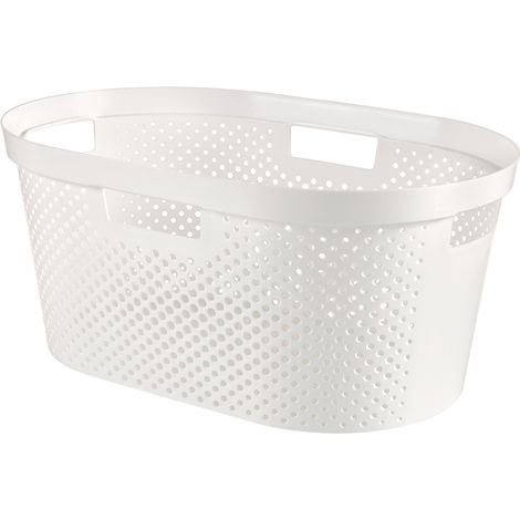 PANIER INFINI RECYCLÉ 39 L BLANC - 245673 (1/4)