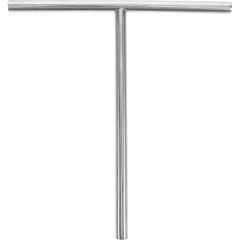 Spatola per crêpe in acciaio inox, resistente e facile da pulire, 19,20 x 18,10 x 0,90 cm (1/4)
