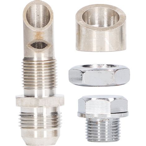 Bonde Mâle 10 AN, Décompression du Carter E VAC Scavenger Kit en Acier Inoxydable pour Réparation. (1/5)