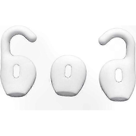 Étui de protection en silicone et oreillettes compatibles avec le casque Talk 45, blanc. (1/5)