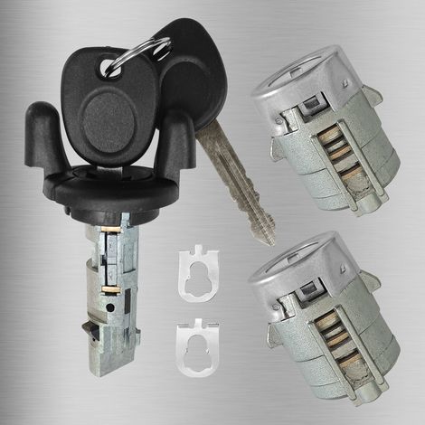 Applicable to a pair of front door lock cylinders for Chevrolet ignition switches, OE: 704600 702912 598007 (1/4)