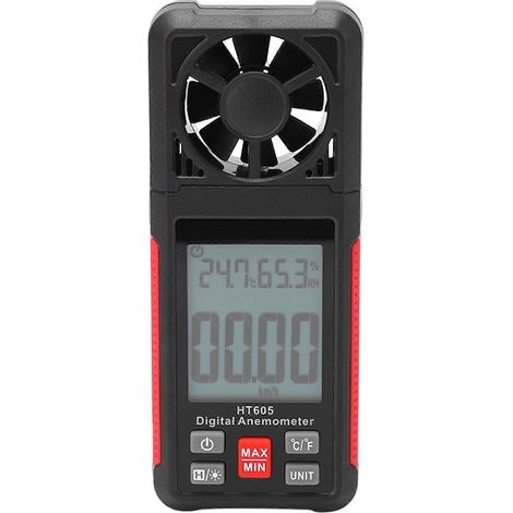 Anémomètre/Instrument de test cambrien/Vitomètre/Anémomètre numérique, compatible avec les applications industrielles et agricoles (1/2)