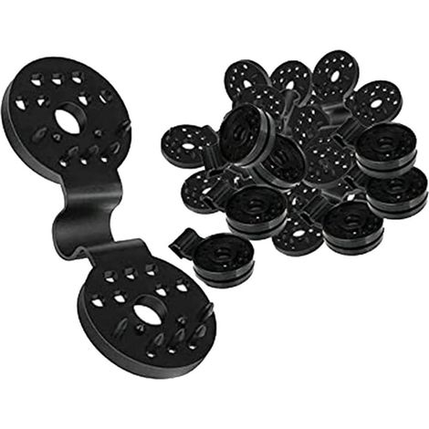 Packung mit 55 robusten Clips für Sonnensegel (1/5)