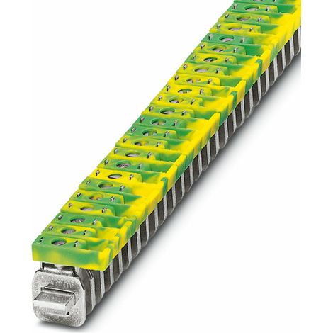 [NEUWERTIG] B-Ware Phoenix Contact Anschlussklemme Einspeiseklemme Hauptleitungsklemme Grün 50 St.