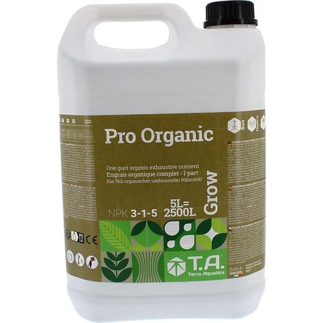Pro Organic Grow 5 litres - Terra Aquatica