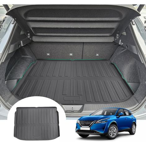Compatible with Qashqai J12 e-Power 2025 2026-2024 Trunk Mat, Easy Folding, TPE Rubber Mat, All Seasons, 3D Scanning, High Edge, Qashqai J12 Accessories (1/5)