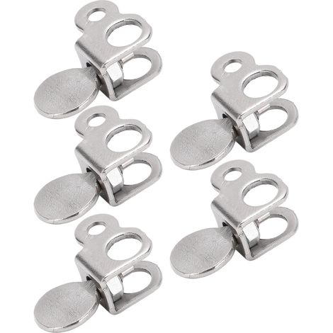 Lot de 5 pinces à aiguille en acier inoxydable pour machine à coudre, porte-aiguille de rechange fixe pour Youth 505 (1/5)