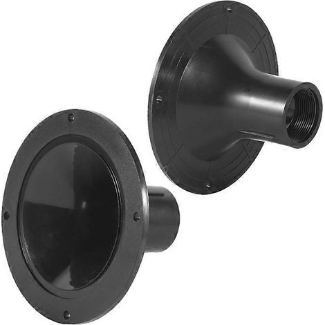 Lot de 2 pavillons compacts pour petits haut-parleurs, en ABS résistant. Kit de réparation pour home cinéma et bar. (1/5)
