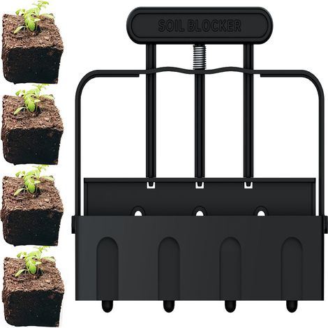 Filiyano-machine manuelle à blocs de terre, outils de jardin, plantes à blocs de terre (1/5)