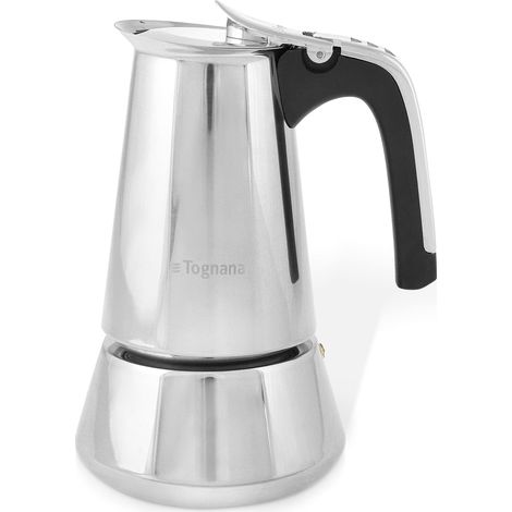 TOGNANA Caffettiera Moka Riflex Induction  6 Tazze (1/5)