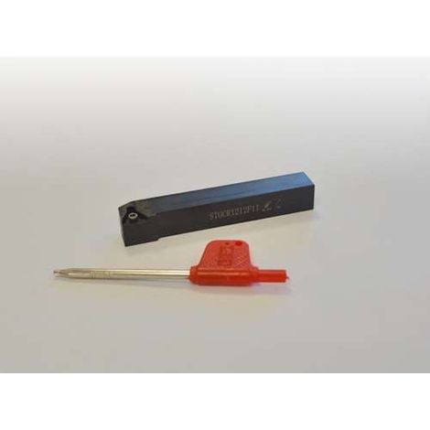 Porta inserti utensili portautensili tornio tornitura esterna 91° STGCR1212F11 (1/2)