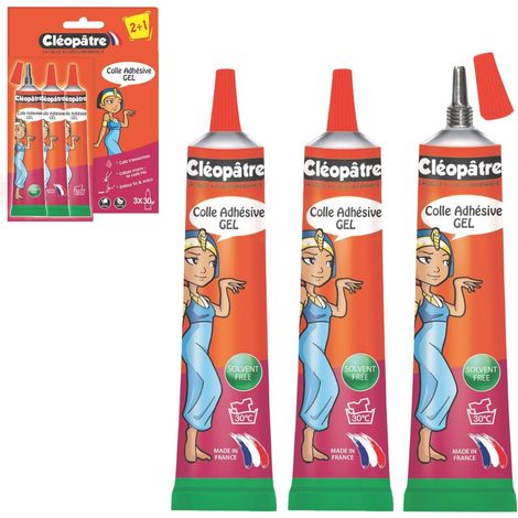Lot de 2 Tubes de Colle gel forte universelle + 1 Gratuit (1/5)