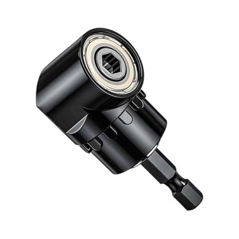 CCYKXA (60×30×22)105°Adapterhalter, rechtwinkliger Bohrer, Winkelschraubendreher, multifunktionaler Winkel-Bithalter mit 1/4" magnetischem Bithalter, Bit-Adapter zum Bohren enger Räume