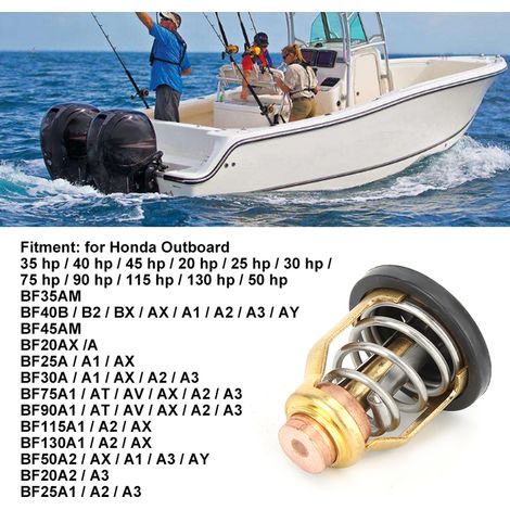 Thermostat de remplacement pour moteur hors-bord 60V-12411-00-00 compatible avec Yamaha F115 VZ200 VZ225 VZ250 (1/5)