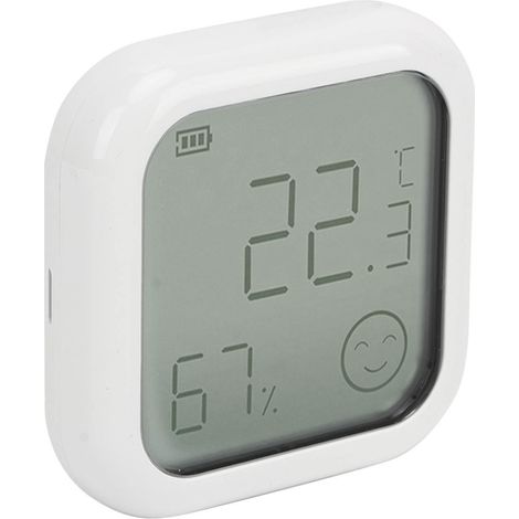 Capteur de Température et Humidité sans Fil avec Écran LCD, Alimentation 2.5V-3V et Télécommande (1/5)