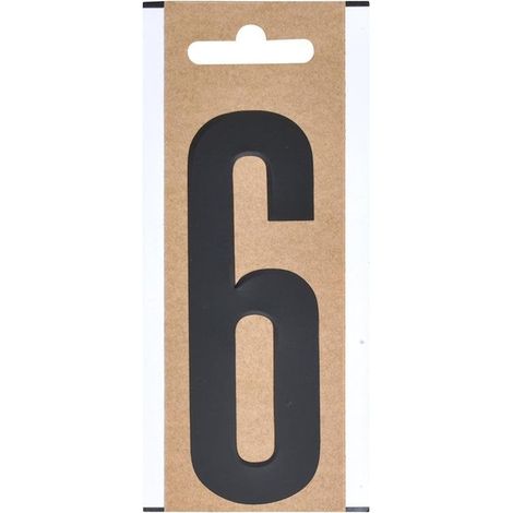 Étiquette « 6 » 10 cm