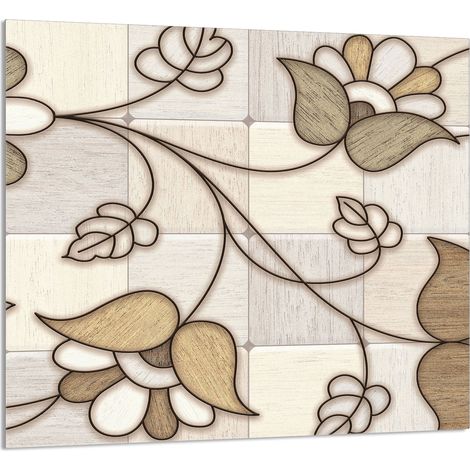 PANNEAU DE VERRE POUR CUISINE 65x60 Mosaïque (1/5)
