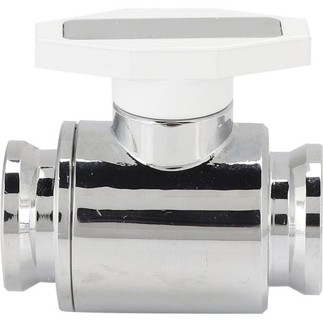 Vanne de vidange en laiton haute qualité pour refroidisseur d'eau PC, filetage femelle G1/4, accessoire FM YGNSS (blanc) (1/5)