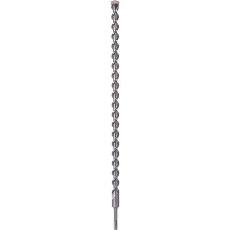 Bosch – Foret béton SDS plus-5 20 mm – Longueur 600 mm – Longueur utile 550 mm – Pour perçage dans béton et pierre dure – Réduit les vibrations