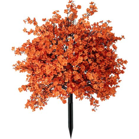 Arbre Artificiel Automne - 55 Cm - Piquet Déco Jardin Extérieur - Pour Décoration Saisonnière Automne Et Thanksgiving - 1 Pièce (1/5)