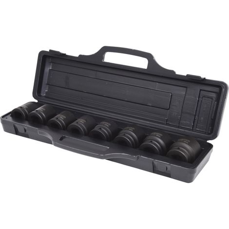 KS Tools 3/4 Sechskant-Kraft-Stecknuss-Satz, 8-tlg. kurz, 24-38 mm (1/5)