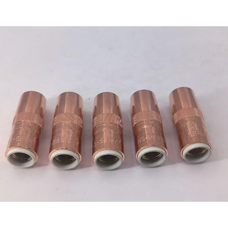 Lot de 5 buses de soudage en cuivre pour diffuseurs Bernard (1/5)