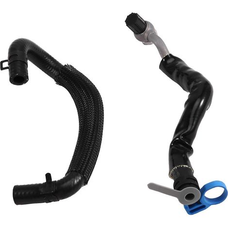 Tuyau d'entrée de liquide de refroidissement du turbocompresseur (avec boulons) compatible avec Cooper S R55 R56 R57 R58 R59 R60 R61 11537565432 (1/5)
