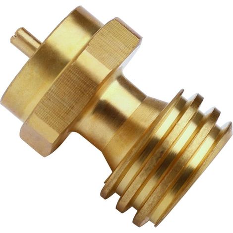 Adapter for Cylinder, 1 lb to 20 lb Propane Tank Adapter,Connector Appliance Designed Gas Steel Bottle