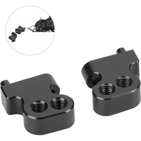 Support de choc avant réglable en alliage d'aluminium pour Tamiya CC01 1/10, pièce de rechange pour voiture RC. (1/5)