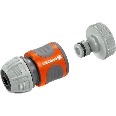 Set di collegamento per tubi flessibili (13 mm - 1/2") per pompe con filettatura maschio (33,3 mm - G 1) GARDENA