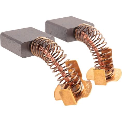 Balais de moteur en carbone compatibles avec les scies à onglets, scies à table coulissantes et scies électriques Dewalt D24000/DW713 (1/5)