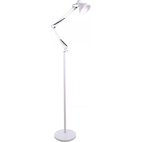 Antigona lampada da terra snodata 1xe27 l.28xw.60xh.60xd.reg.cm white (1/3)