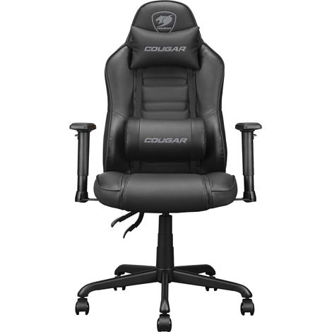 Cougar Gaming Fusion S Black Sedia Gaming PC Ergonomica Supporto Lombare (1/4)