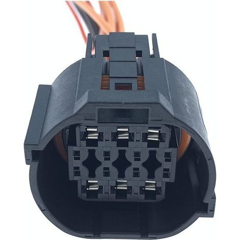 Ampoules de phares BYD Yuan F0 Sirui F3 Surui F6 Qin G5 Song S6 Tang S7 Connecteur de faisceau de câblage de phare de pare-chocs avant -- JB2300-14P