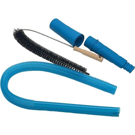 Kit de nettoyage des conduits d'évacuation de sèche-linge de deuxième génération, compatible avec les accessoires pour aspirateur, brosse de sèche-linge et tuyau d'aspirateur. (1/5)