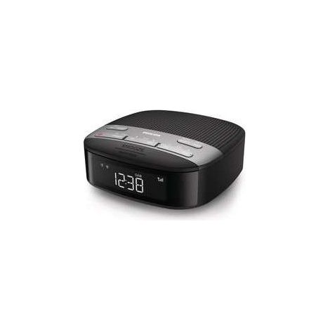 Radio-réveil Philips TAR3505 double alarme Noir