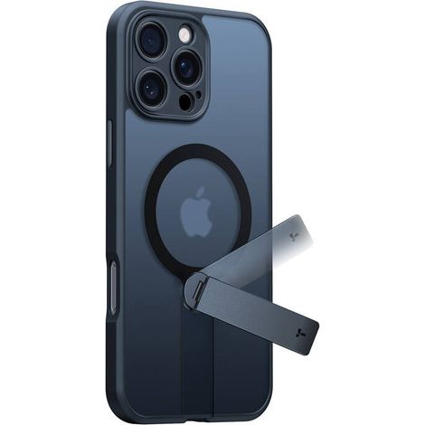Étui Torras Pstand Spin pour iPhone 16 Pro Max (Noir) (1/5)