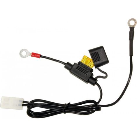 Câble permanent avec fusible pour chargeur de batterie (1/3)