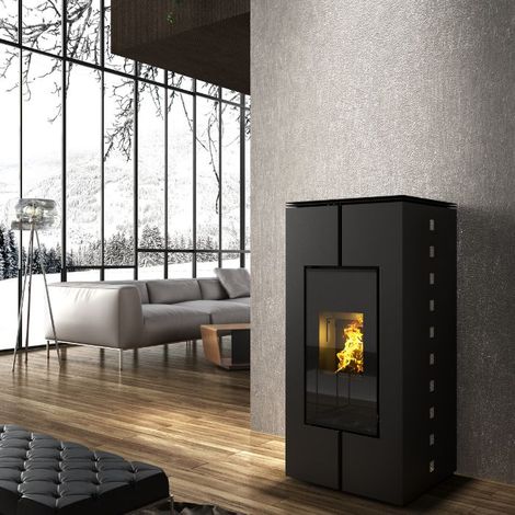 Stufa a pellet idro Relax 20 da 19,27 kw bronzo (1/4)