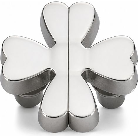Attache rideau magnétique cœur argent pour salon chambre anti jour (1/5)