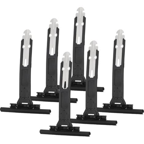 Ressort de suspendu pour volet roulant, mini ressorts pour volet roulant à queue d'aronde fendue en acier inoxydable et nylon, pour lames de stores enrouleurs, Noir (1/5)