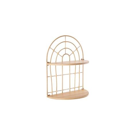 étagère double architecture cm 34,5 x 18 x 45,5 (1/5)